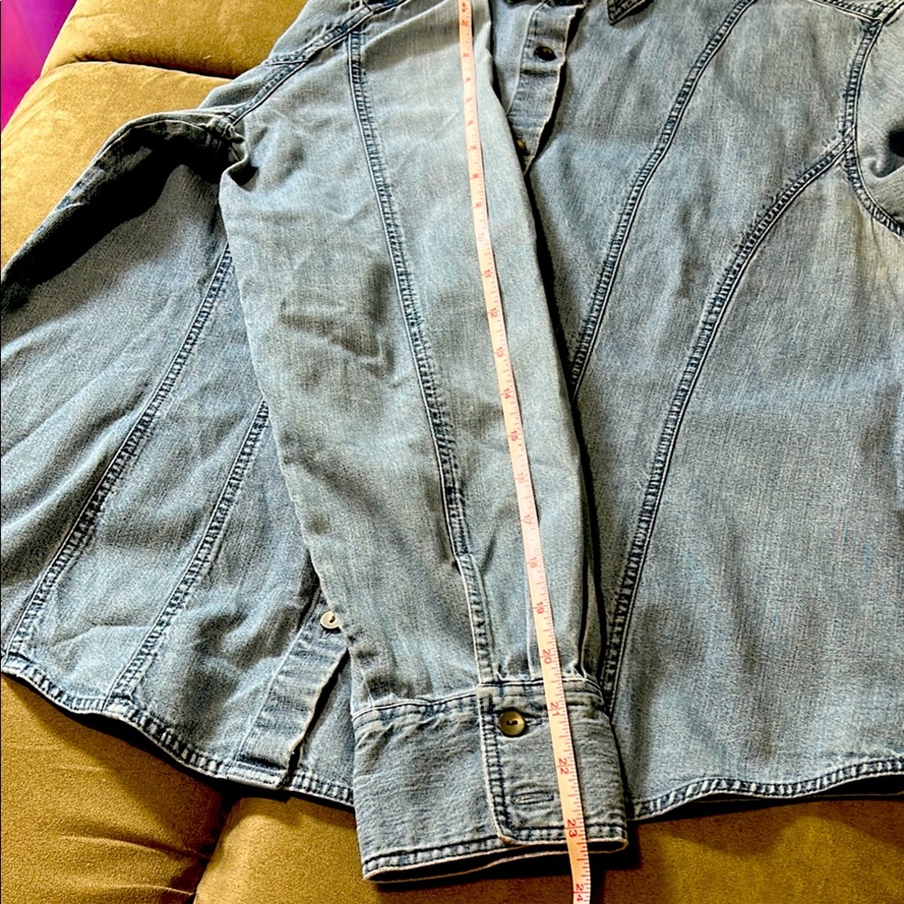 J. Jill Denim Shirt - Picture 10 of 11